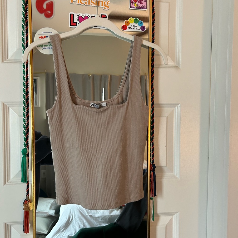 Zara Tan Tank